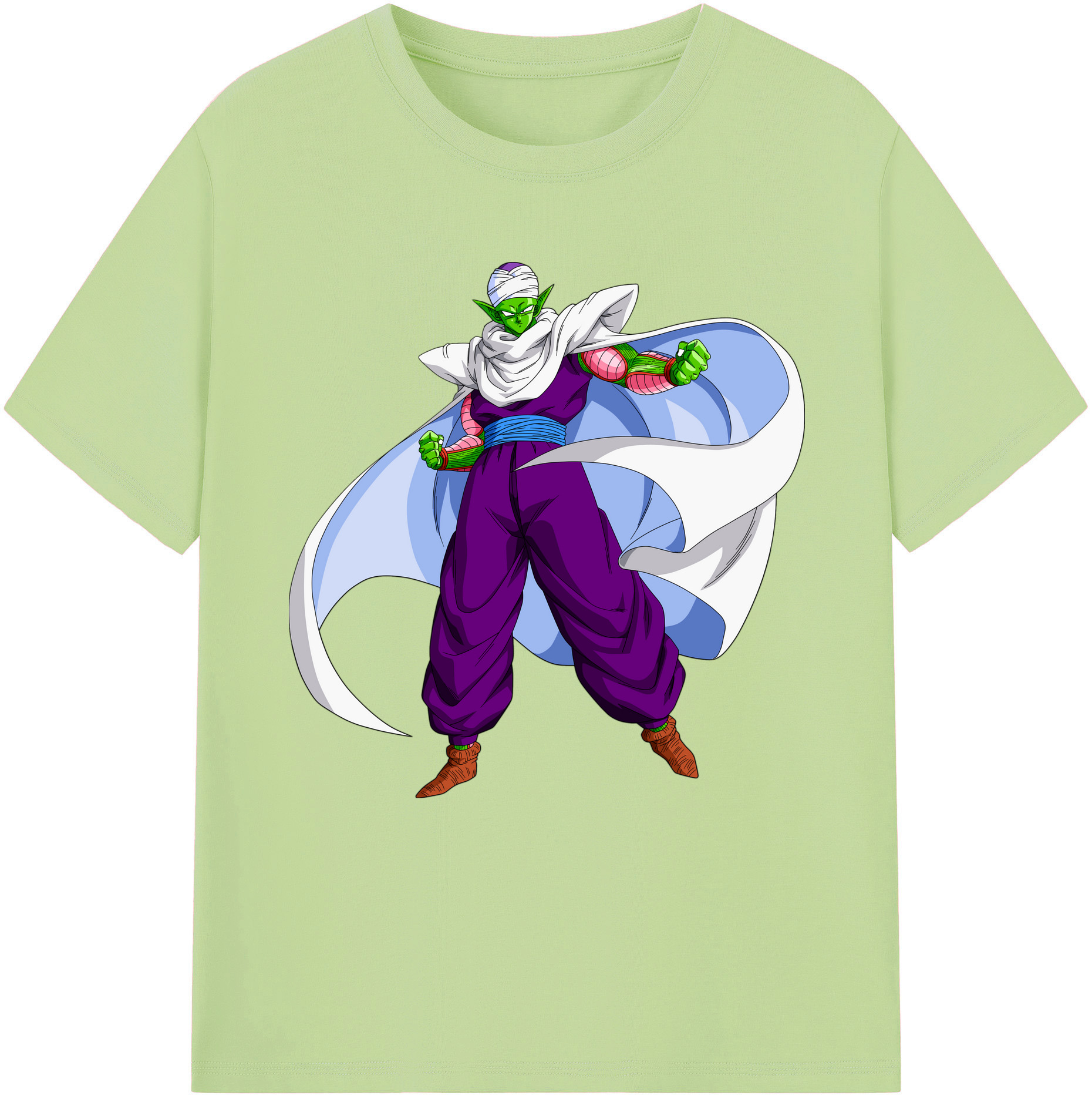 （画像用） ドラゴンボール ピッコロ DRAGON BALL Piccolo 綿100％半袖Tシャツ（フロントプリント）